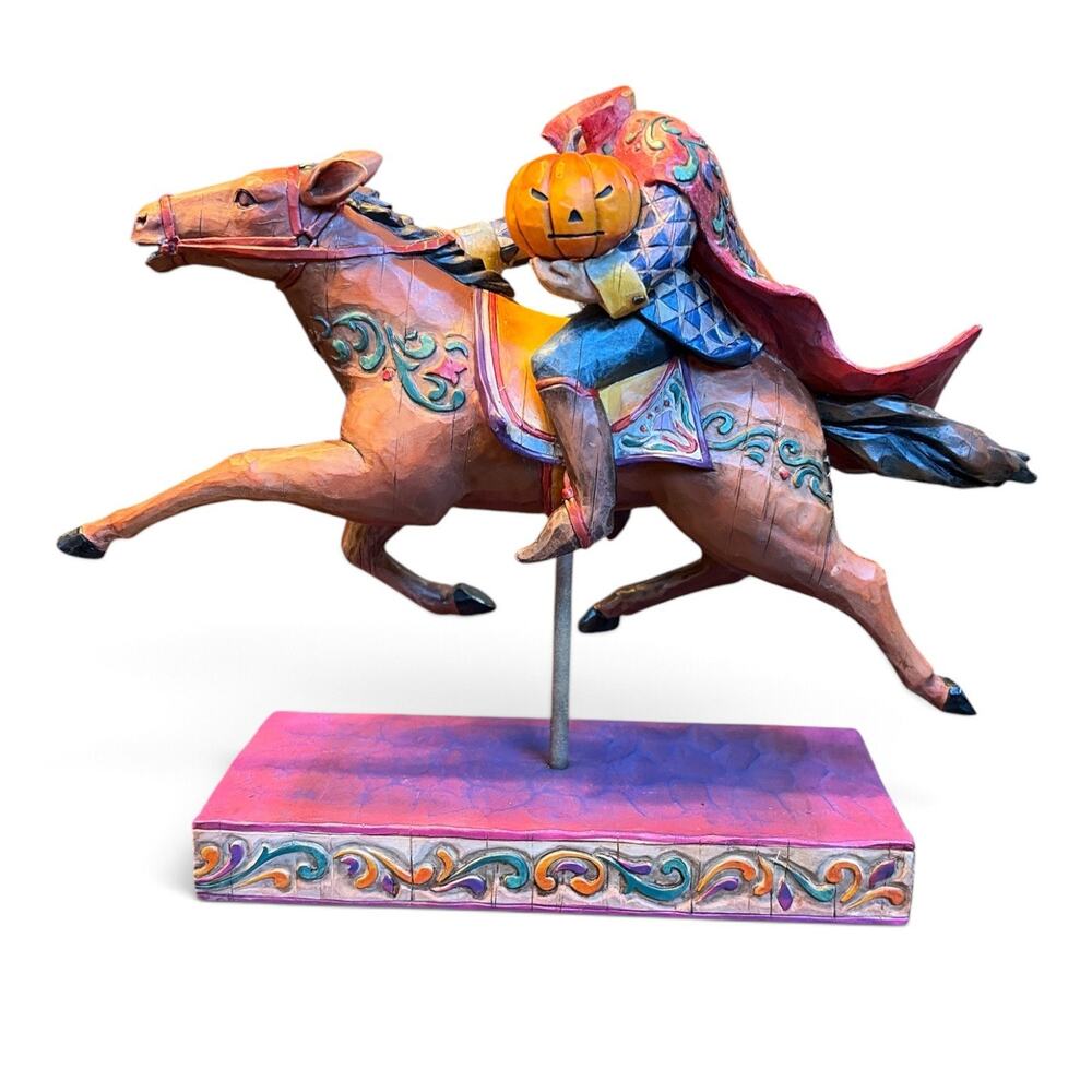 Jim Shore The Headless Rider Follows Headless Horseman 2005 Retired No Box